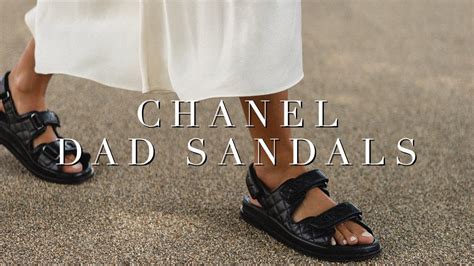 sandai chanel|Chanel dad sandals review.